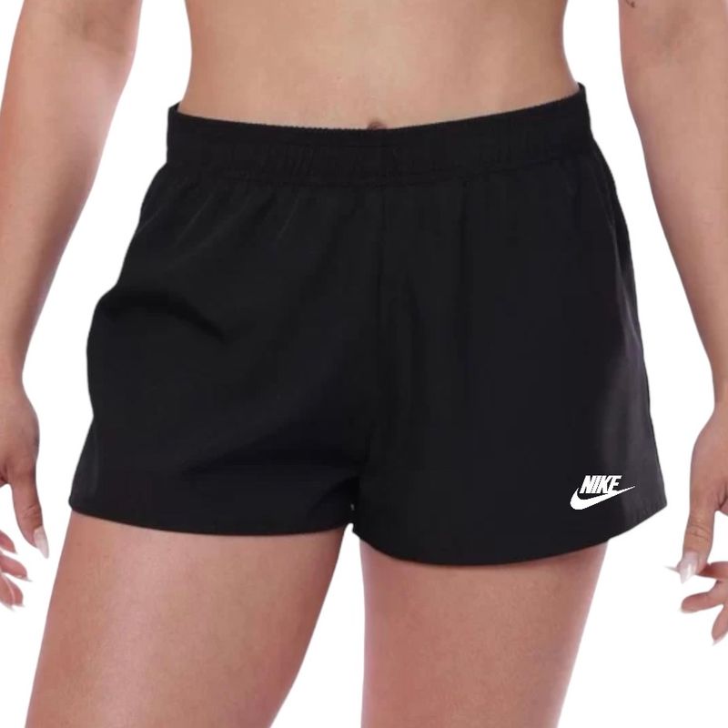 Short tactel feminino store nike