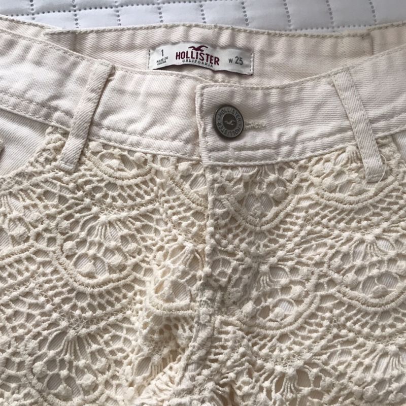 Hollister, Shorts, Hollister Lace Shorts