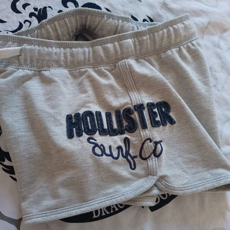 Shorts Jeans Hollister, Shorts Feminino Hollister Usado 77636688