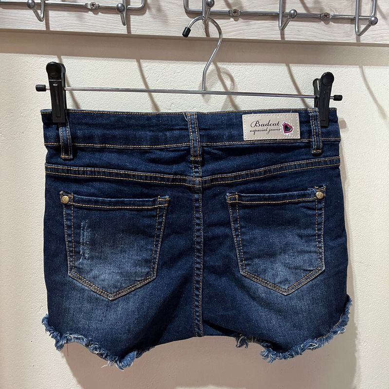 Kit com 3 Shorts Jeans, Roupa Infantil para Menina Bad-Cat-Highschool-Palomino  Usado 63537000