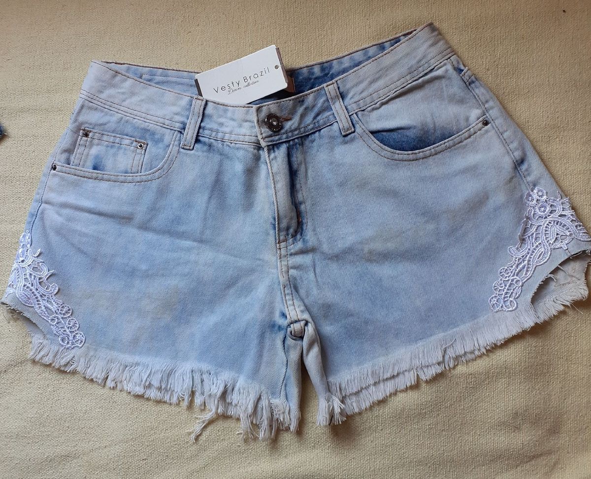 short jeans feminino 44