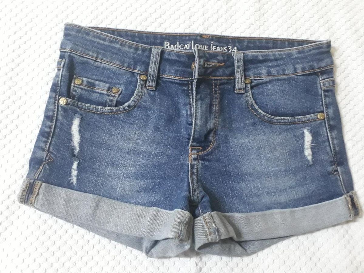 shorts jeans bad cat