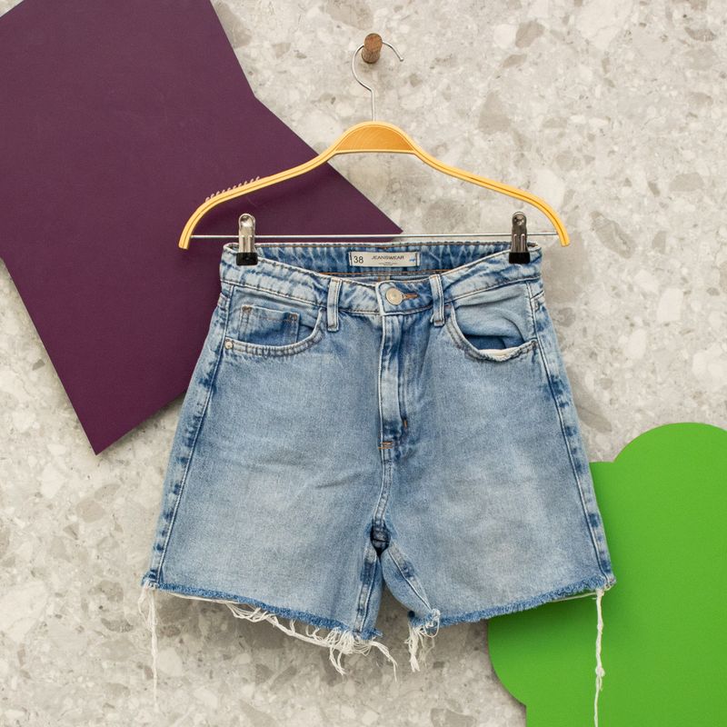 C&a Shorts Jeans Claro Feminino Short Jeans Feminino Mom
