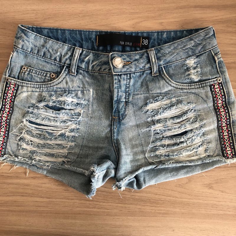 Shorts rasgadinhos hot sale