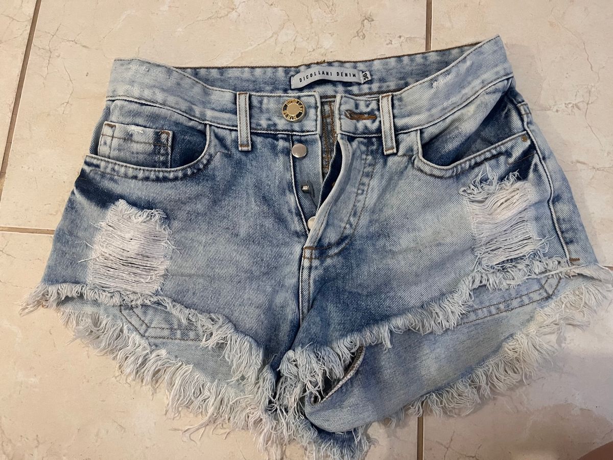 Short jeans best sale cos baixo