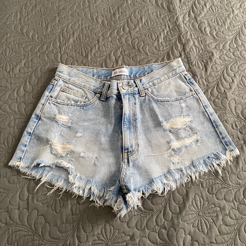 Shorts 2024 jeans zara