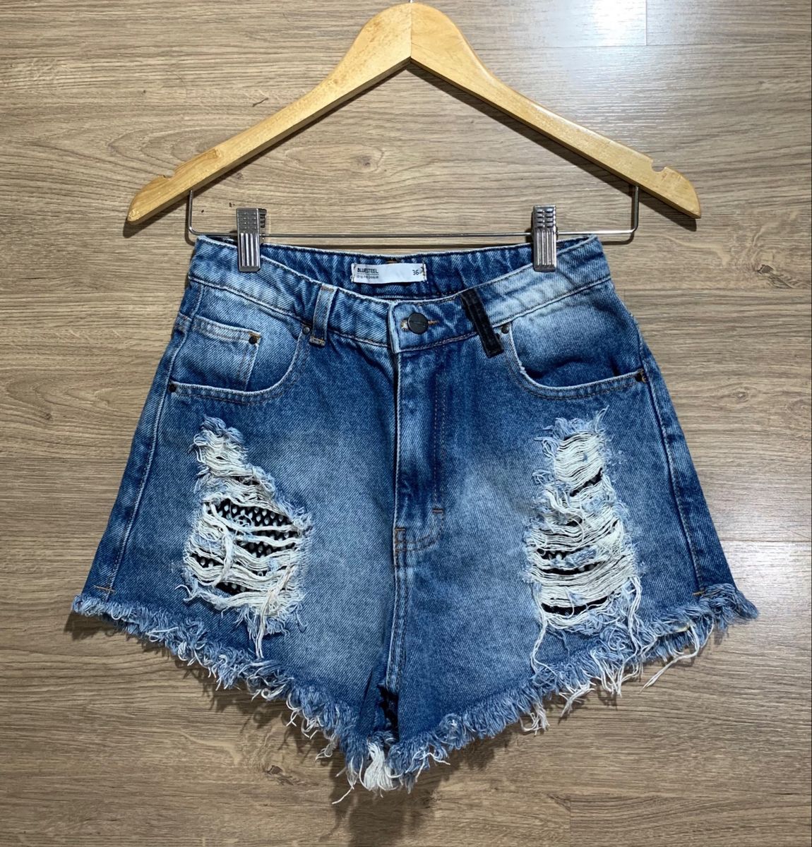 short jeans blue steel