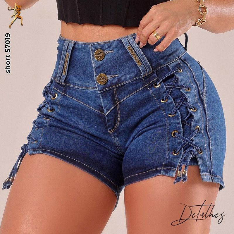 Short clearance jeans lançamento