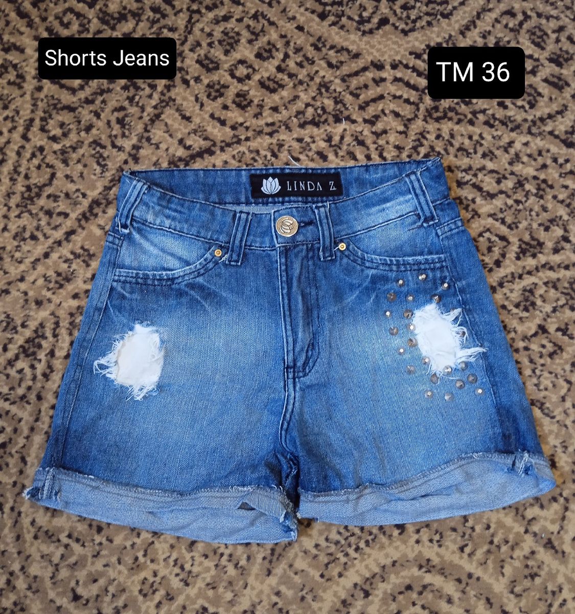 Shorts jeans cheap feminino 36