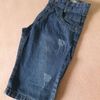 shorts jeans infantil masculino - menino via onix