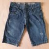 shorts jeans infantil masculino - menino via onix