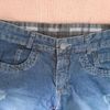 shorts jeans infantil masculino - menino via onix
