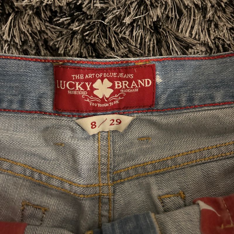 Shorts Jeans Lucky Brand Tam 40  Shorts Feminino Lucky Brand