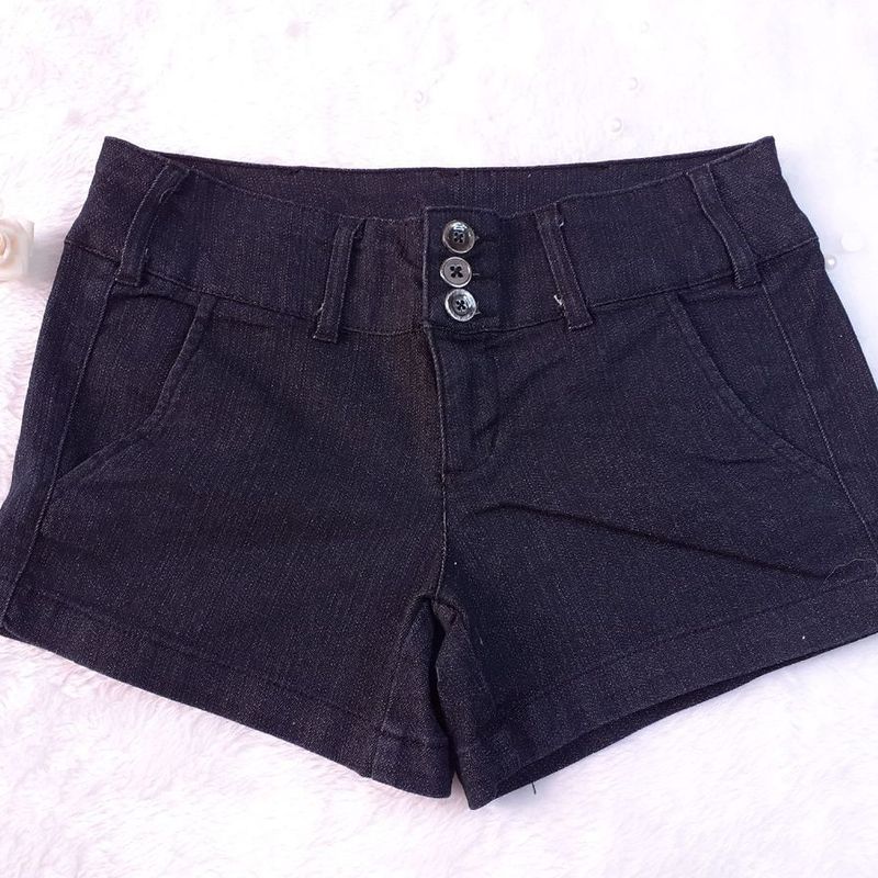 Short Feminino Jeans Hot Pants Marisa