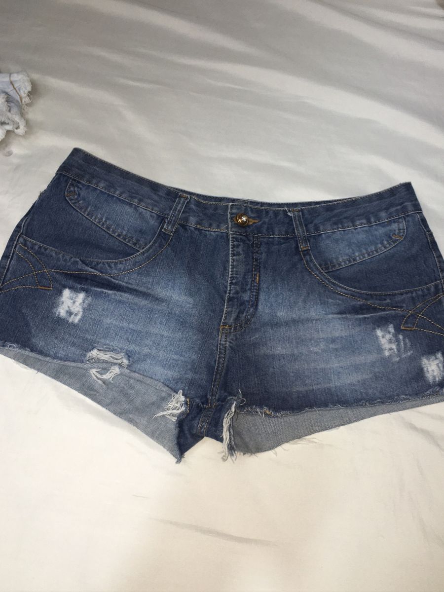 shorts jeans feminino 46