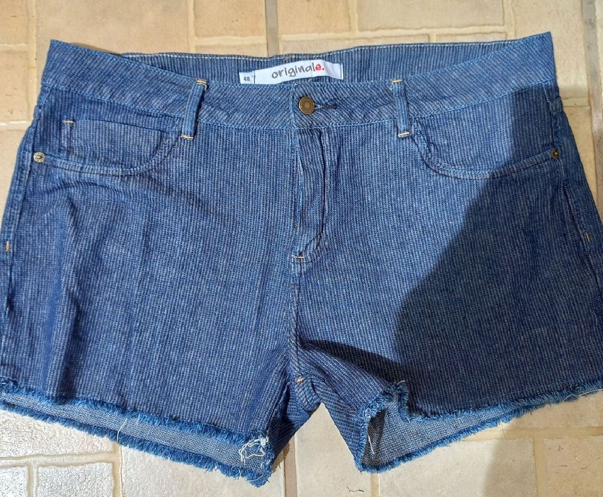 Short jeans best sale tamanho 48