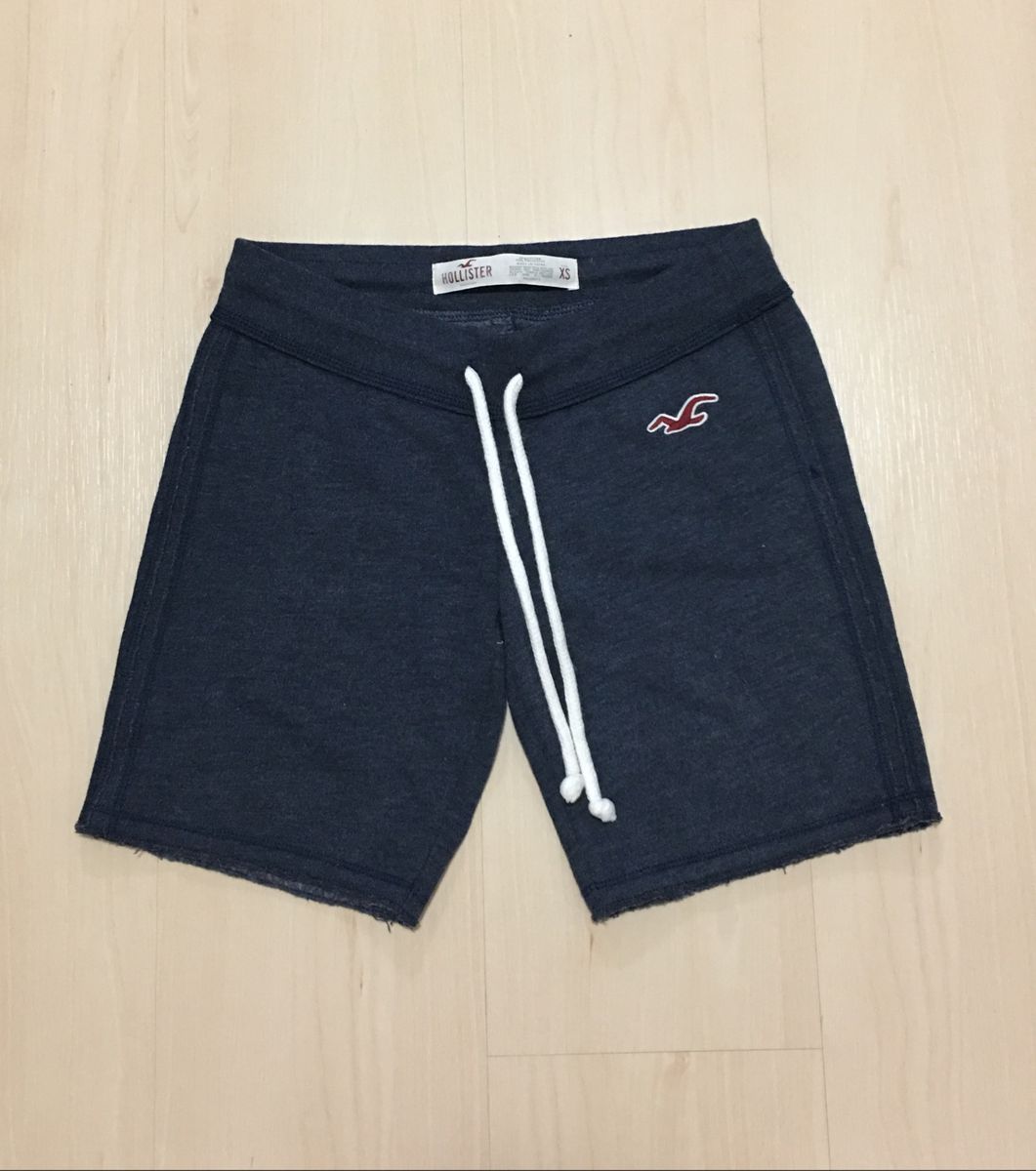 short moletom feminino hollister