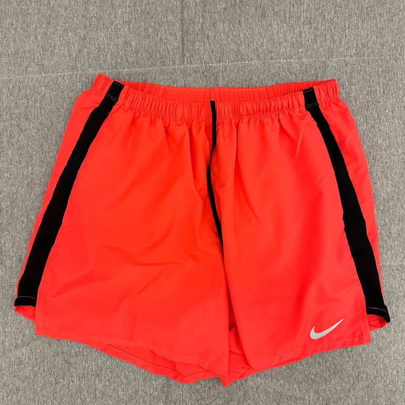 Black and store orange nike shorts