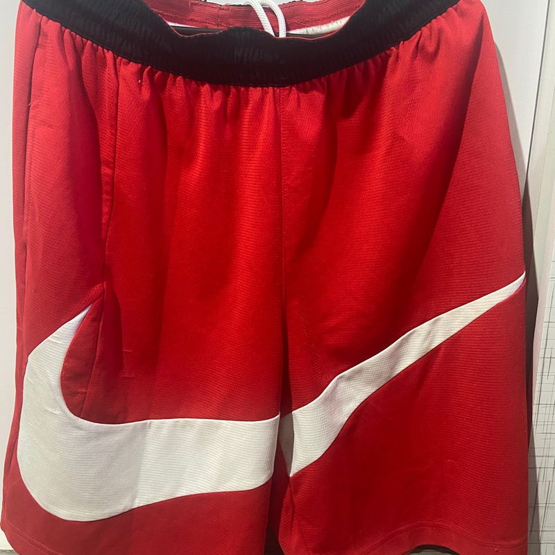 Nike shorts best sale big swoosh