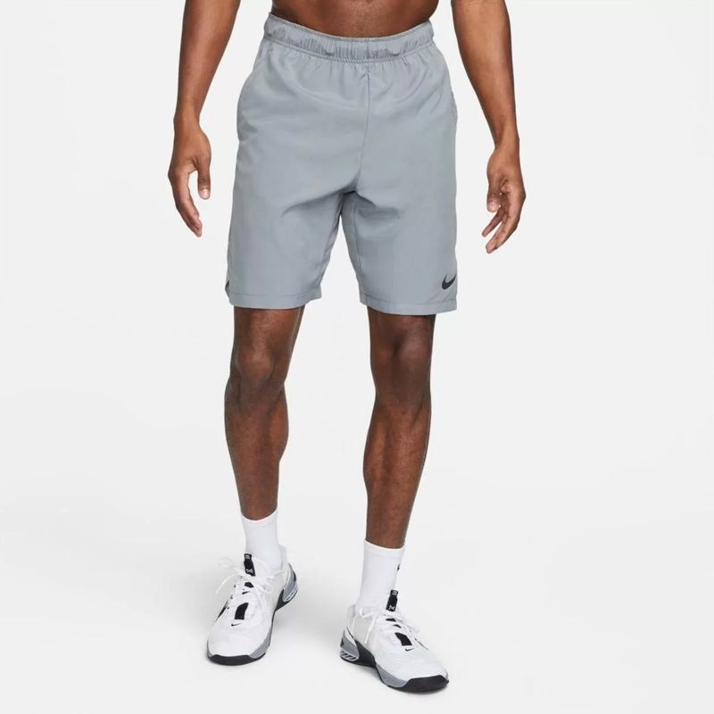 Shorts Nike Dri-Fit Flex Woven Dm6617 Cinza M Novo