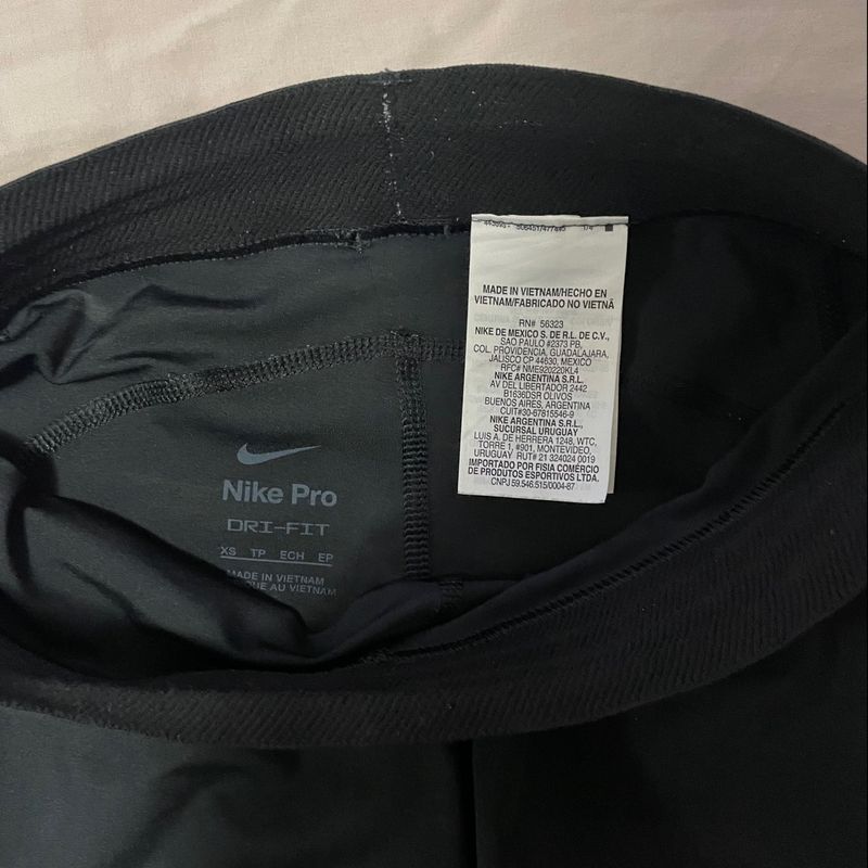 Shorts Nike Pro 365 Preto Shorts Feminino Nike Usado 93238896