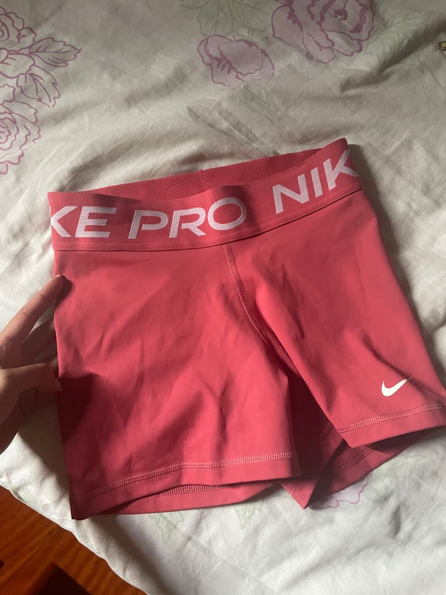 Shorts Nike Pro Rosa | Shorts Feminino Nike Usado 83998715 | enjoei