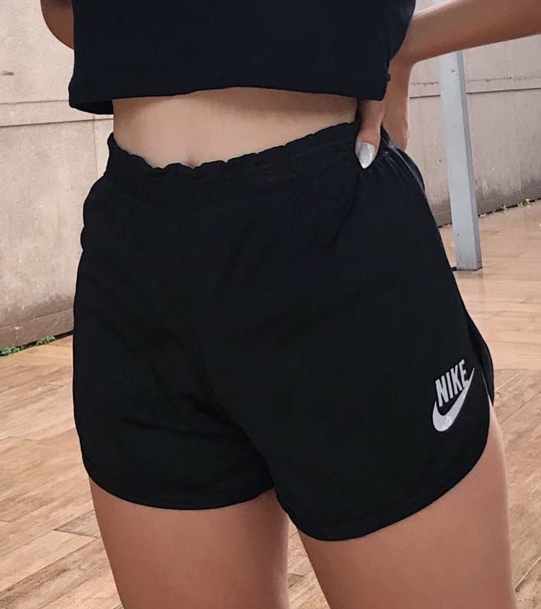 Short nike sale preto feminino