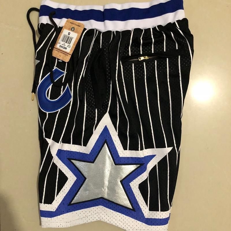 Orlando Magic Black JUST DON Shorts