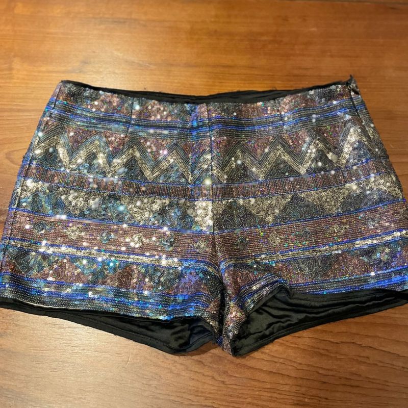 Holographic shorts sale forever 21