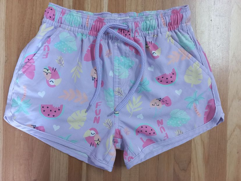 Shorts Póim Tropical | Roupa Infantil para Menina Renner Usado ...