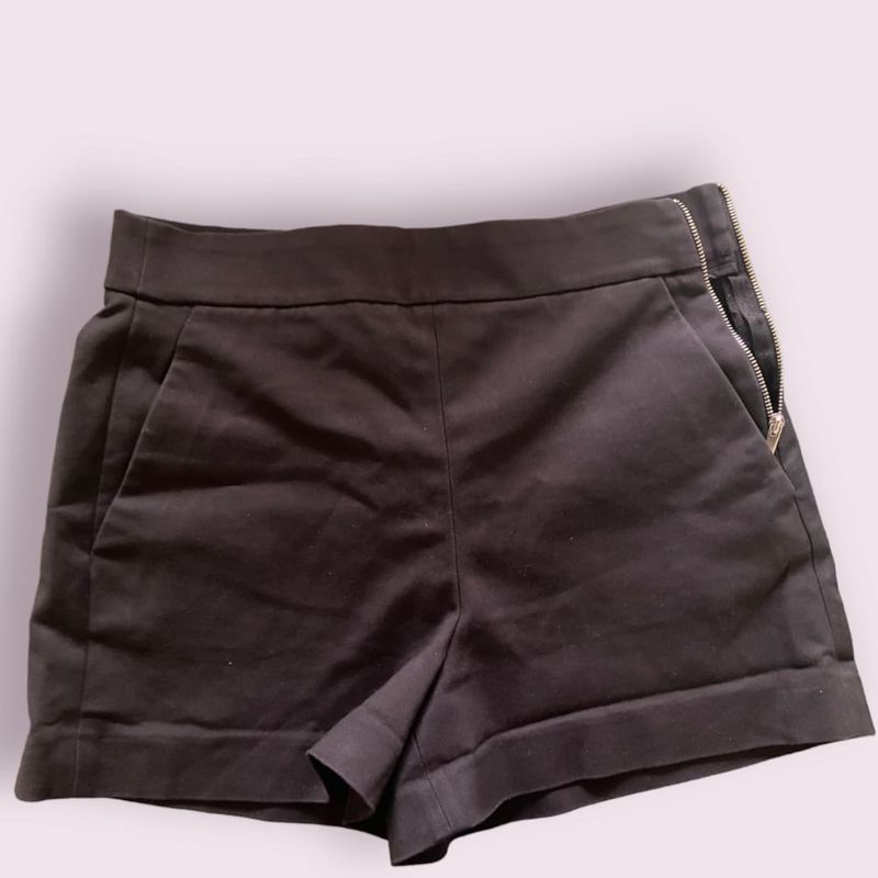 Shorts Preto Zara Woman: Versátil, Confortável e Durável - (Brechó