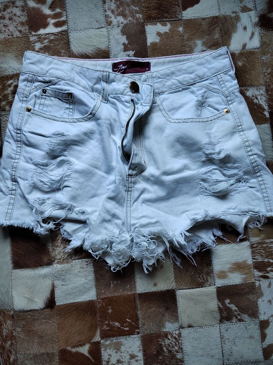 Shorts rasgado best sale