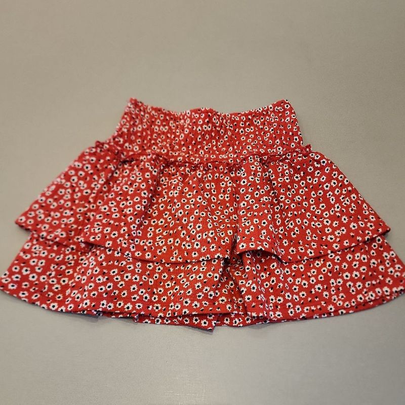 Shorts Saia Floral Zara Kids Roupa Infantil para Menina Zara Kids Usado  94101581 enjoei