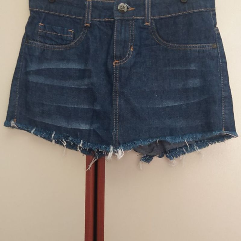 Short saia jeans sales marisa