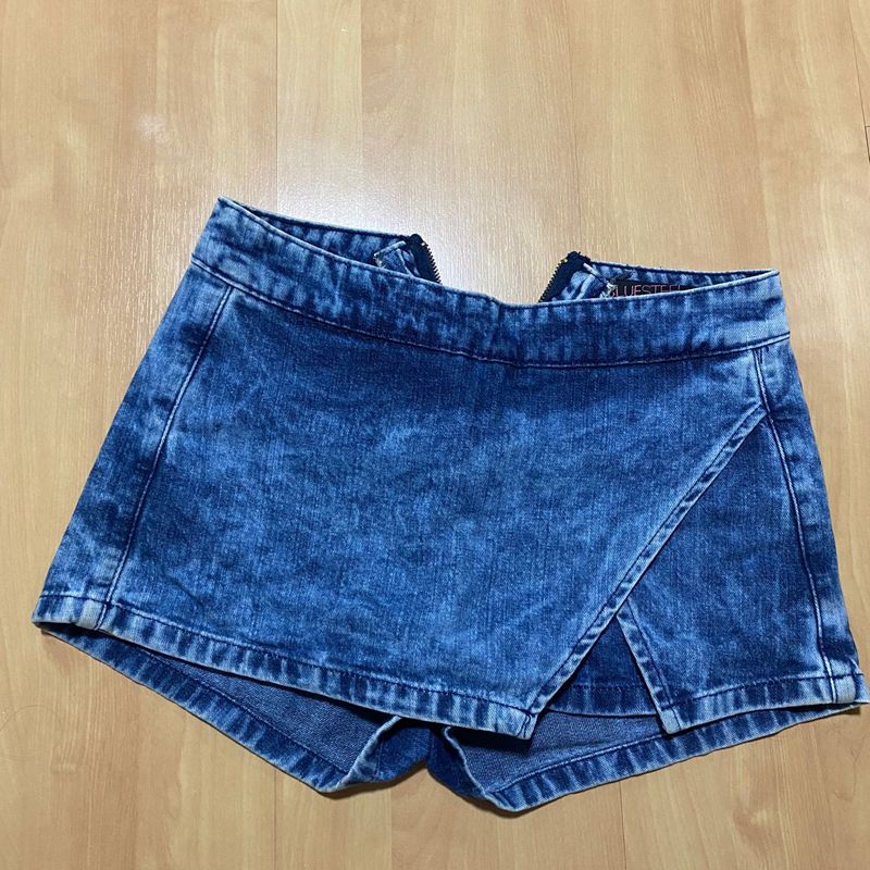 Short saia best sale jeans renner