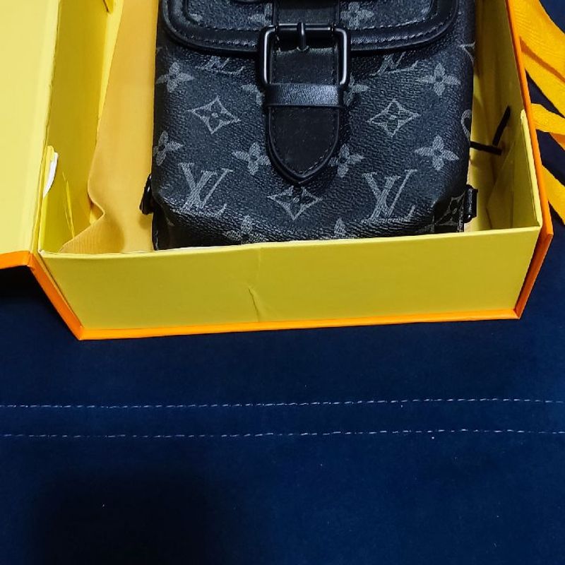 Mochila Lv Preta | Bolsa Masculina Louis Vuitton Nunca Usado 81782276 |  enjoei