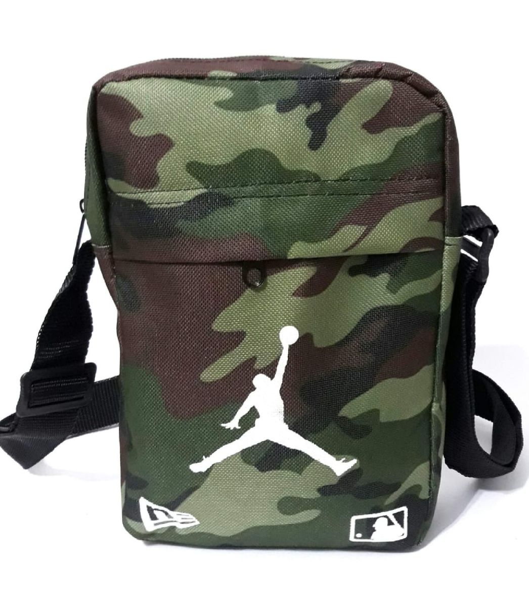 Shoulder Bag, Bolsa Transversal, Jordan, Camuflada Bolsa Masculina