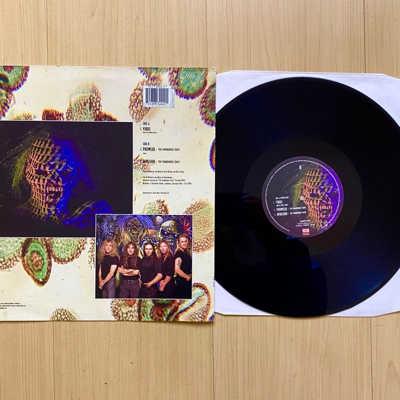 Single 12 Virus - Iron Maiden | Usado 127235260 | enjoei