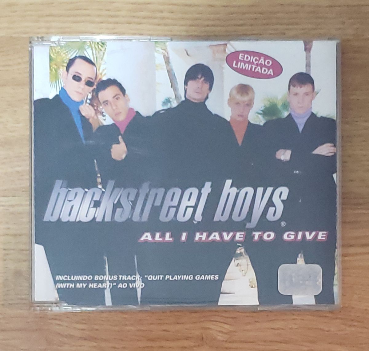 Single Backstreet Boys All I Have To Give Item de Música Usado