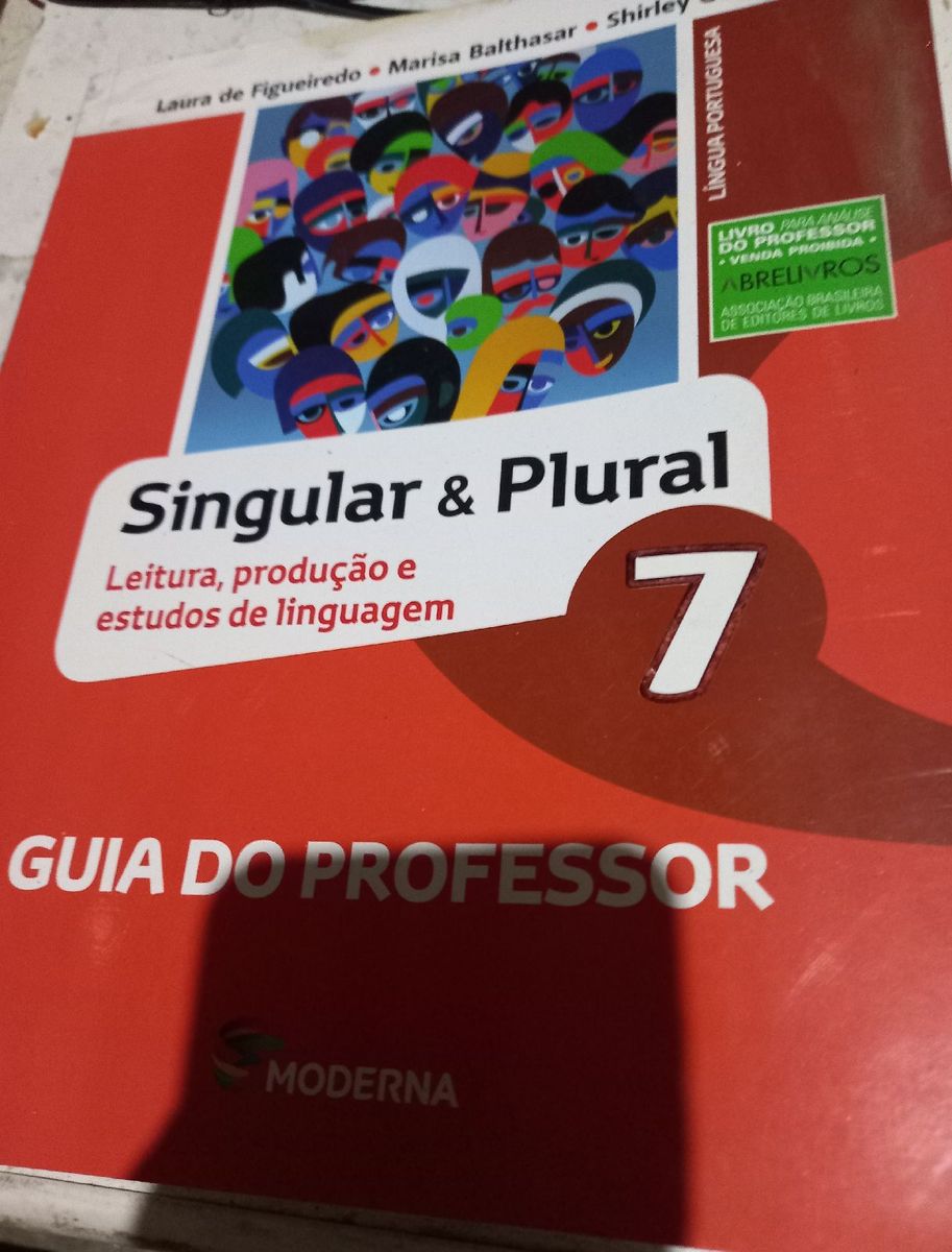 Singular e Plural 7 Leitura Produção e Estudos de Linguagem Laura de ...
