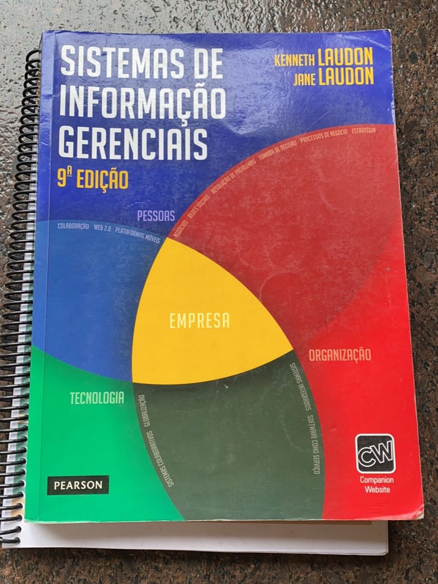 Sistemas De Informações Gerenciais Laudon Livro Pearson Usado