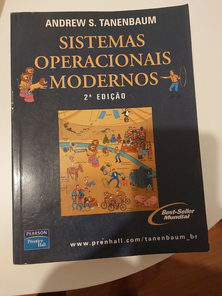 Sistemas Operacionais Modernos 2° Edição - Tanenbaum | Livro Pearson ...