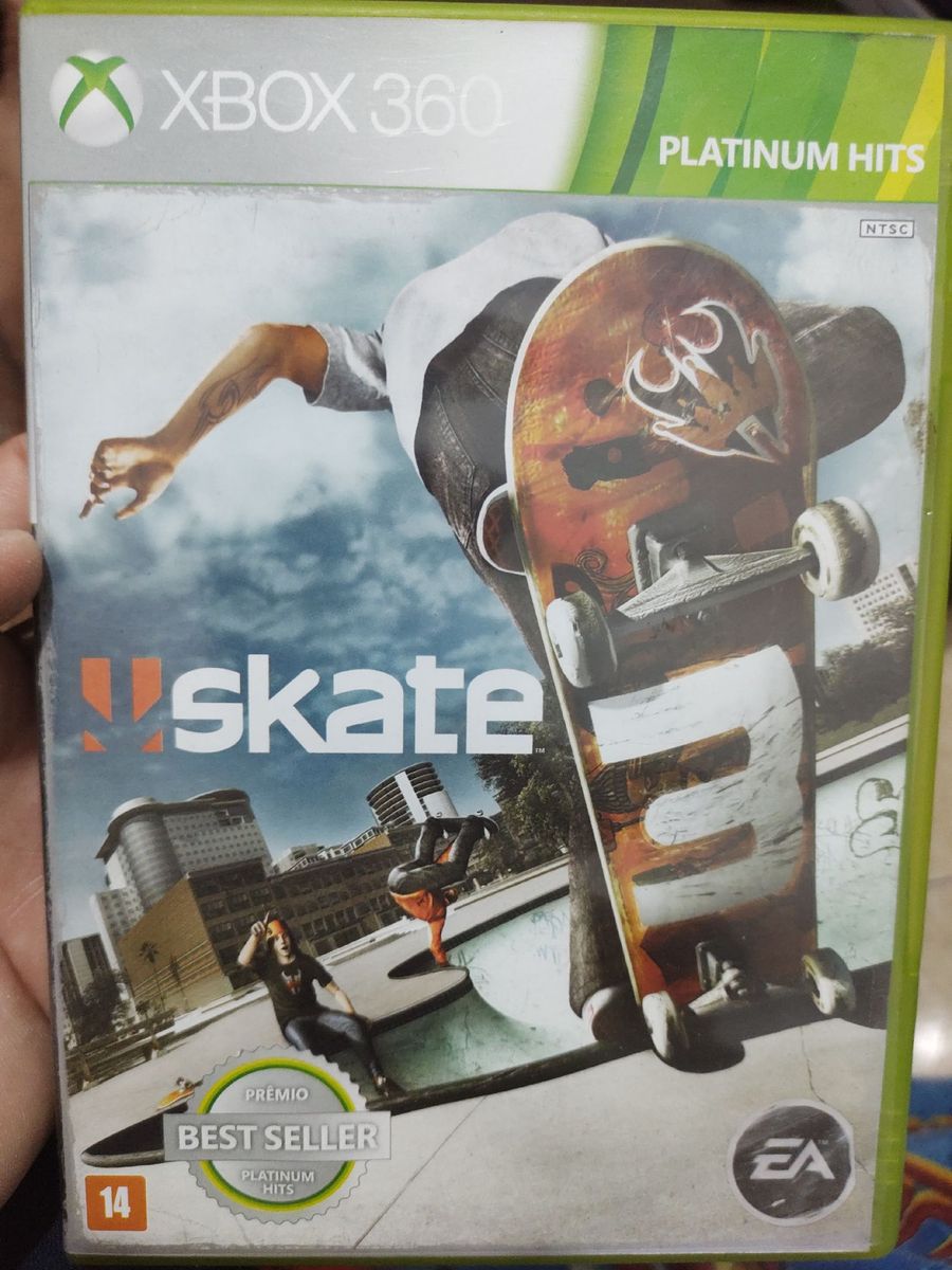 Jogo Skate 3 - Xbox 360 - Mídia Física - Original