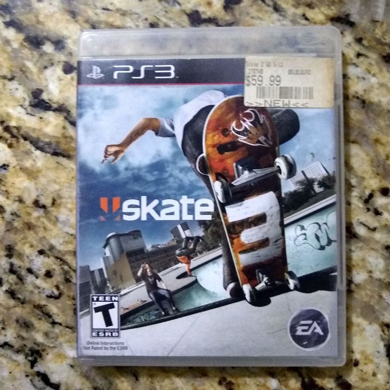 jogo PS3 skate 3 usado