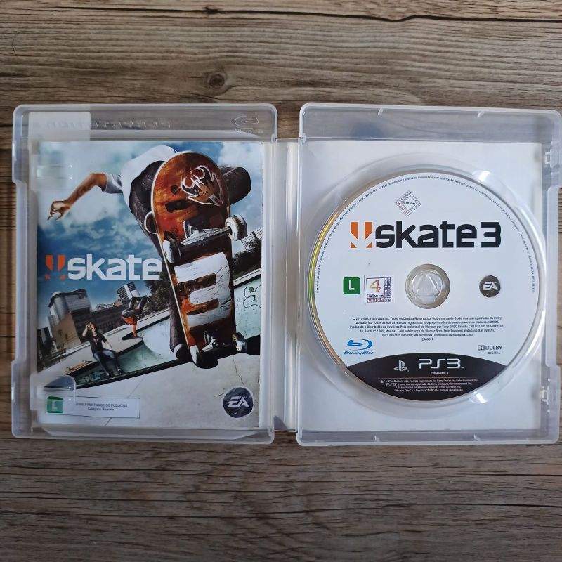 Capas Jogo Skate 3 Ps3, Acessório p/ Videogame Sony Usado 85960919
