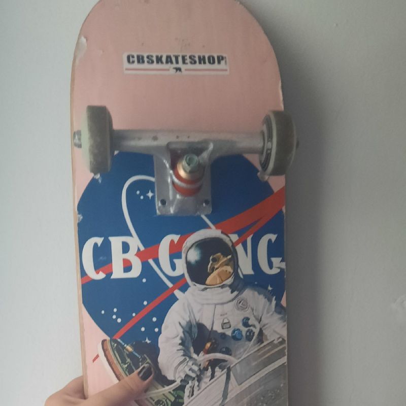 Skate Montado CBGANG Astronaut Blk - CB SKATE SHOP