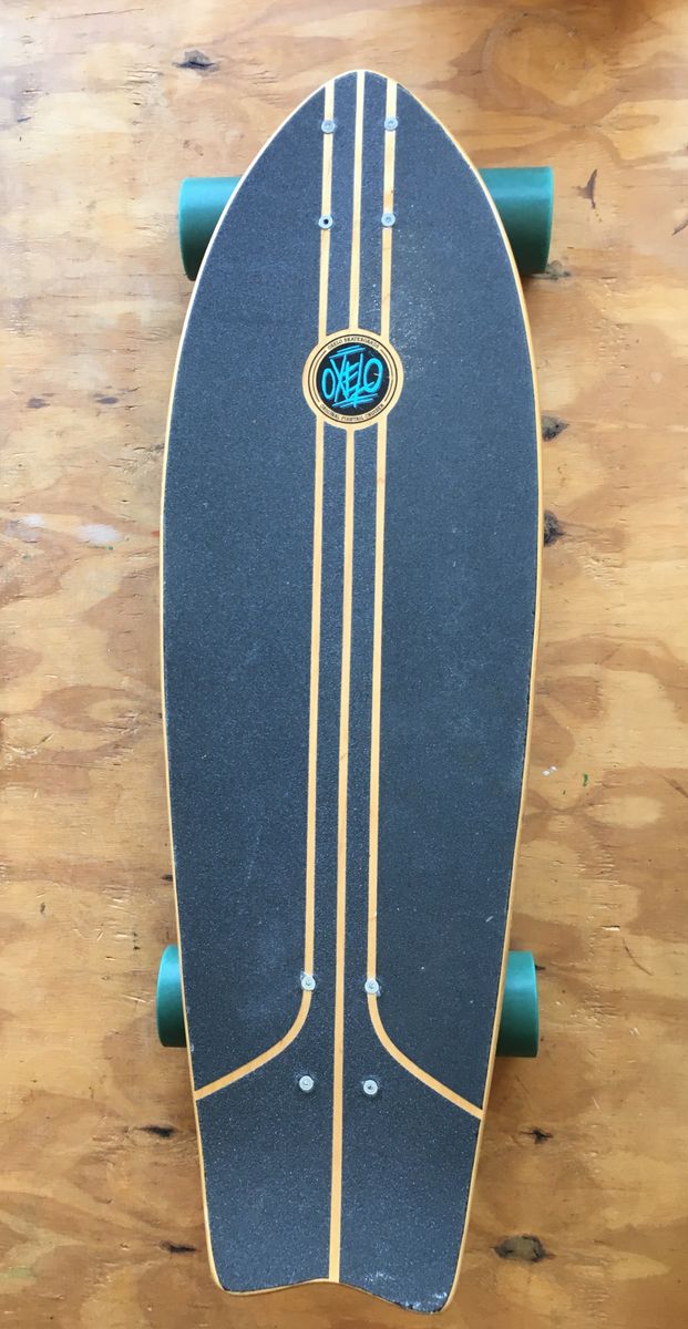 Skate Longboard Oxelo Surf Fish Skate Board Flexibilidade Firme e