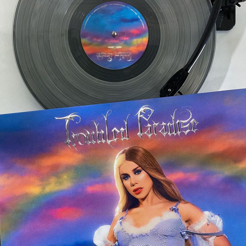 Slayyyter Troubled Paradise (Transparent Cloudy Clear Vinyl) LP