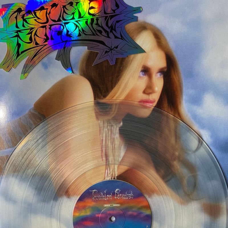 SLAYYYTER 'TROUBLED PARADISE' (2021) Cloudy Clear Vinyl Record! $70.00 -  PicClick AU