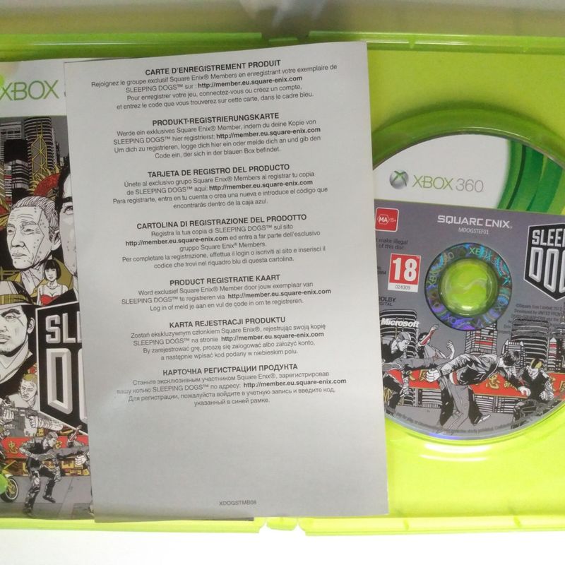 Sleepings Dogs - Xbox 360 Mídia Física Usado - Mundo Joy Games - Venda,  Compra e Assistência em Games e Informática